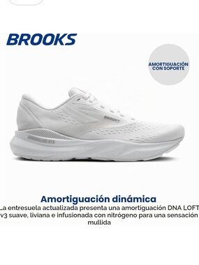 BROOKS ADRENALINE 24 GTS Women's Running Sneakers - White